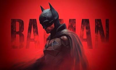 Robert Pattinson The Batman Red & Black 4K Wallpaper