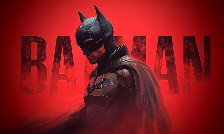 Robert Pattinson The Batman Red & Black 4K Wallpaper