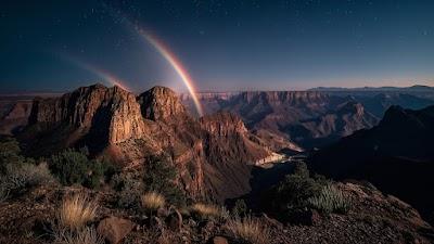 Canyon View Ethereal Glow 4k Wallpaper